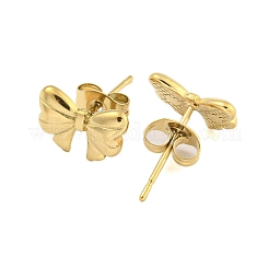 Серьги-гвоздики из нержавеющей стали 304 с ионным покрытием (IP)&nbsp;LS-EJEW-S223-01G