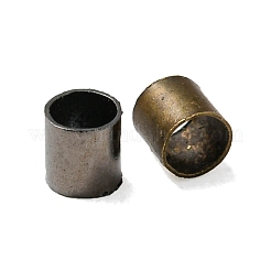 600 шт. 4 цвета латунные обжимные бусины KK-YW0001-52