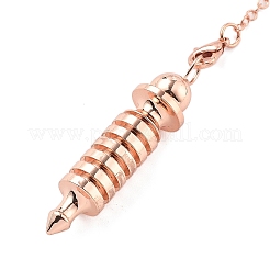 Латунный маятник для биолокации с большими заостренными пулями&nbsp;KK-H491-09RG