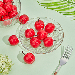 20 Stück Mini-Schaumstoff-Apfel-Imitation&nbsp;DJEW-SP0001-32