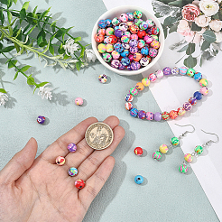 Бусины из полимерной глины &nbsp;CLAY-PA0001-08A