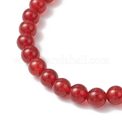 ナチュラルカーネリアン  タイガーアイストレッチブレスレット  内径：2~2-1/8インチ（5.2~5.4cm）&nbsp;BJEW-JB11966-02