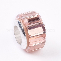 Стеклянные шампала бусины&nbsp;LS-GPDL-WH0001-01A