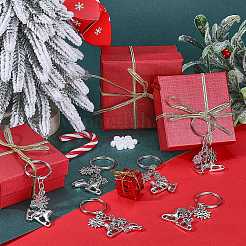 20шт брелок из сплава KEYC-SC0001-15B