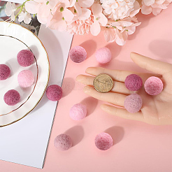 40 Stück Wollfilz-Kugeln in 4 Farben&nbsp;DIY-SC0022-52