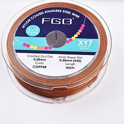 7-жильная круглая стальная проволока с нейлоновым покрытием TWIR-T002-01A-10