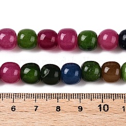 Chapelets de perles en jade blanc naturel teinté&nbsp;G-T138-210A
