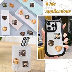 Кабошоны из смолы 42шт 21 цветов&nbsp;RESI-CJ0005-05