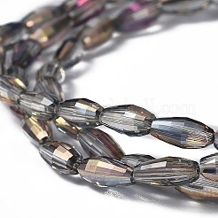 Гальванические стеклянные бусины&nbsp;EGLA-H100-HP03