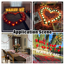 100 г атласных искусственных лепестков роз&nbsp;DIY-SP0005-68A