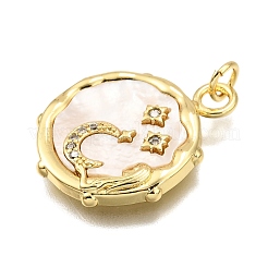 Латунные микро проложить кубического циркония подвески&nbsp;KK-K401-36G