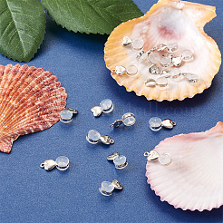 20 шт. 2 стиля силиконовые гайки для ушей&nbsp;FIND-TA0001-47B