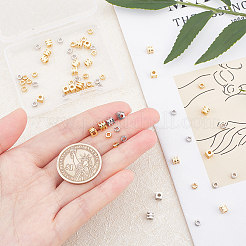 Spacer бисер латунные&nbsp;KK-FH0001-80