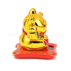 Maneki-neko-Figuren aus ABS-Kunststoff mit Solarantrieb&nbsp;LS-DJEW-B017-01A-03