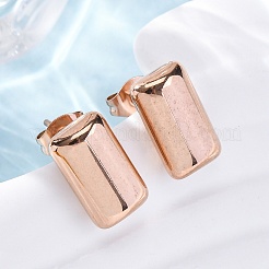 Серьги-гвоздики из нержавеющей стали 304 EJEW-C099-21M