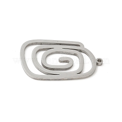 Anhänger aus Edelstahl 304&nbsp;STAS-G355-08B-P