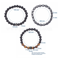 Unisex Stretch Armbänder Sets&nbsp;BJEW-JB04845