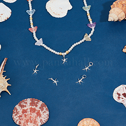 6 шт. 925 подвески из стерлингового серебра&nbsp;STER-DR0001-33