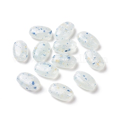 Undurchsichtiges Acryl mit Punktmusterperlen&nbsp;LS-OACR-G010-01E