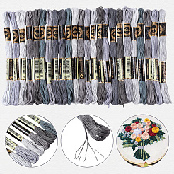 6-слойная полиэфирная нить для вышивания OCOR-CY0002-03A-06