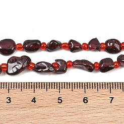 Granato naturale perline fili&nbsp;GG-CBA3A44-C12-01