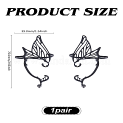 2 шт. 2 стиля&nbsp;EJEW-LP0012-14EB