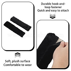 Funda de tela flocada para cinturón de seguridad de coche&nbsp;AJEW-WH0609-949