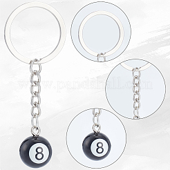 10 Schlüsselanhänger aus Platinlegierungsharz&nbsp;KEYC-BM0001-19