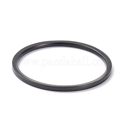Bague dôme uni poli 1mm pour fille femme&nbsp;LS-RJEW-C012-02B-EB
