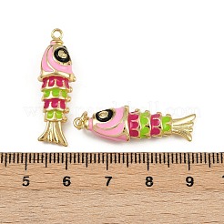 Латунь эмаль подвески&nbsp;KK-L241-23G-03