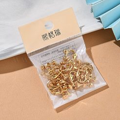 Латунный винт клипсы серьги&nbsp;XGR0065G-54G