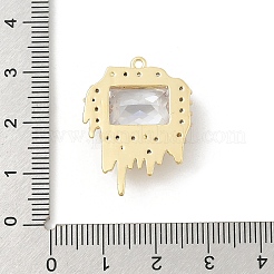 Латунные микро проложить кубического циркония подвески&nbsp;LS-KK-E791-25G