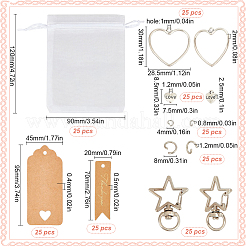 Набор для изготовления брелока из сплава своими руками «спасибо DIY-SC0024-68