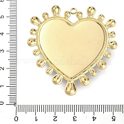 Grands pendentifs en acier inoxydable 304 bicolore&nbsp;X-STAS-G371-19EB