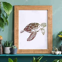 Пластиковые многоразовые шаблоны трафаретов для рисования&nbsp;DIY-WH0172-131