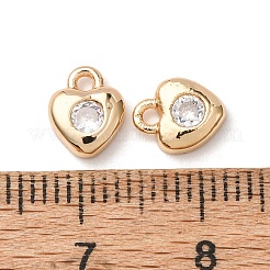 Латунные микро проложить кубического циркония подвески&nbsp;ZIRC-L105-05C-G