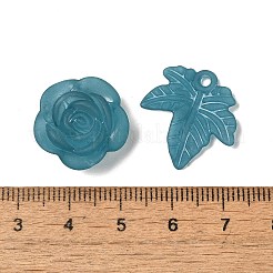 Матовые прозрачные акриловые бусины&nbsp;OACR-U006-03D