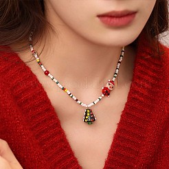 Акриловый кулон в виде рождественской елки FS-WGC89DE-01