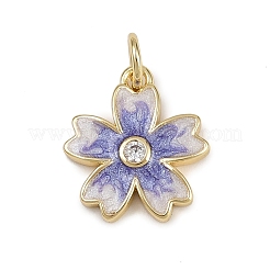 Латунные микро проложить кубического циркония подвески&nbsp;KK-D424-26G