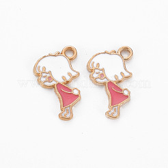 Подвески из эмали и сплава&nbsp;ENAM-N054-68B-NR