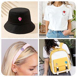 20 шт. двухцветных стразовых накладок&nbsp;PATC-TA0001-07D