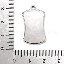Colgantes de esmalte de acero inoxidable 304&nbsp;CU-CBADA55-01P