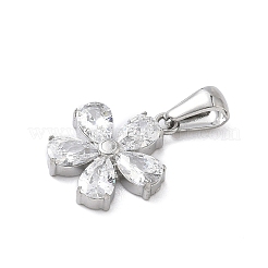 Подвески из хирургической нержавеющей стали 316 со стразами STAS-P412-09P