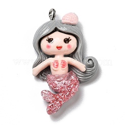 Подвески из непрозрачной смолы RESI-D055-035P