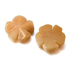 Kleeblatt-Dekoration aus natürlichem Topas und Jade&nbsp;GG-CBA6D08-D04