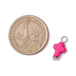 Подвески из синтетической бирюзы PALLOY-JF04256