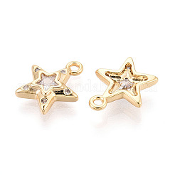 Латунные микро проложить кубического циркония подвески&nbsp;KK-N263-137G