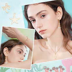 10шт 5 стильные латунные подвески KK-BC0009-32