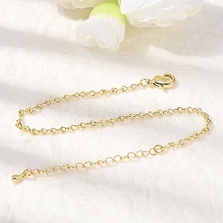 Armbänder aus Messing mit Unendlichkeitsgliedern für Damen&nbsp;BJEW-F531-01G