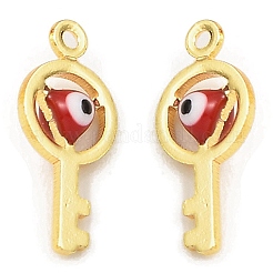 Латунь с эмалевыми подвесками&nbsp;KK-K337-05G